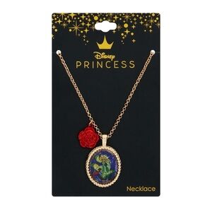 NEW Disney Beauty & The Beast Movie Curse Scene Lenticular Necklace